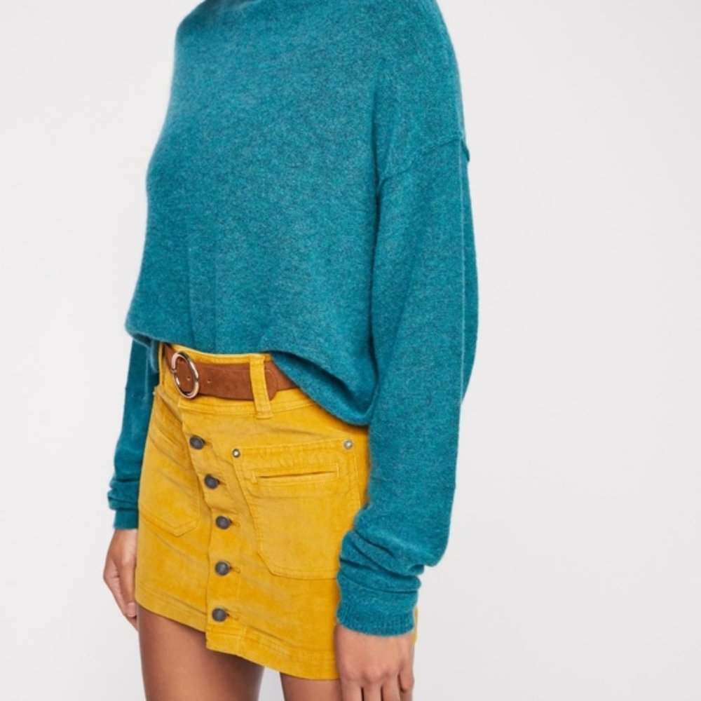 Free People Corduroy Joanie Mini Skirt - Picture 2 of 2